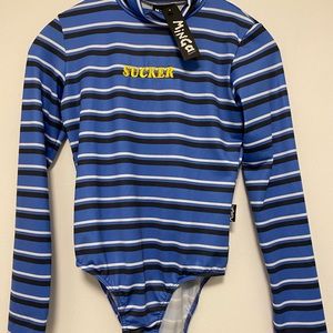 New Stripped Body Suit Minga London DollsKill
